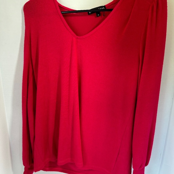 Gibsonlook cute, adorable, pretty, flashy, red sweatshirt size small - Picture 1 of 5